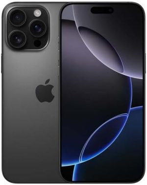 Apple iPhone 16 Pro, US Version, 256GB, Black Titanium