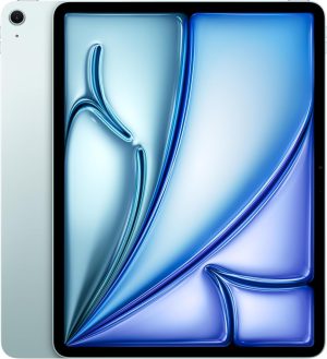 Apple iPad Air 13-inch with M3 chip Built for Apple Intelligence, Liquid Retina Display, 128GB, 12MP Front/Back Camera, Wi-Fi 6E, Touch ID, All-Day Battery Life — Blue