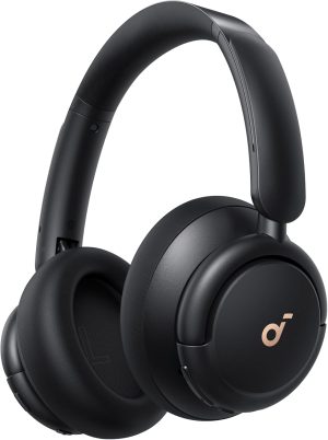Soundcore by Anker Life Q30 Hybrid Active Noise Cancelling Headphones with Multiple Modes, Hi-Res Sound, Custom EQ via App, 50H Playtime, Comfortable Fit, Bluetooth, Multipoint Connection